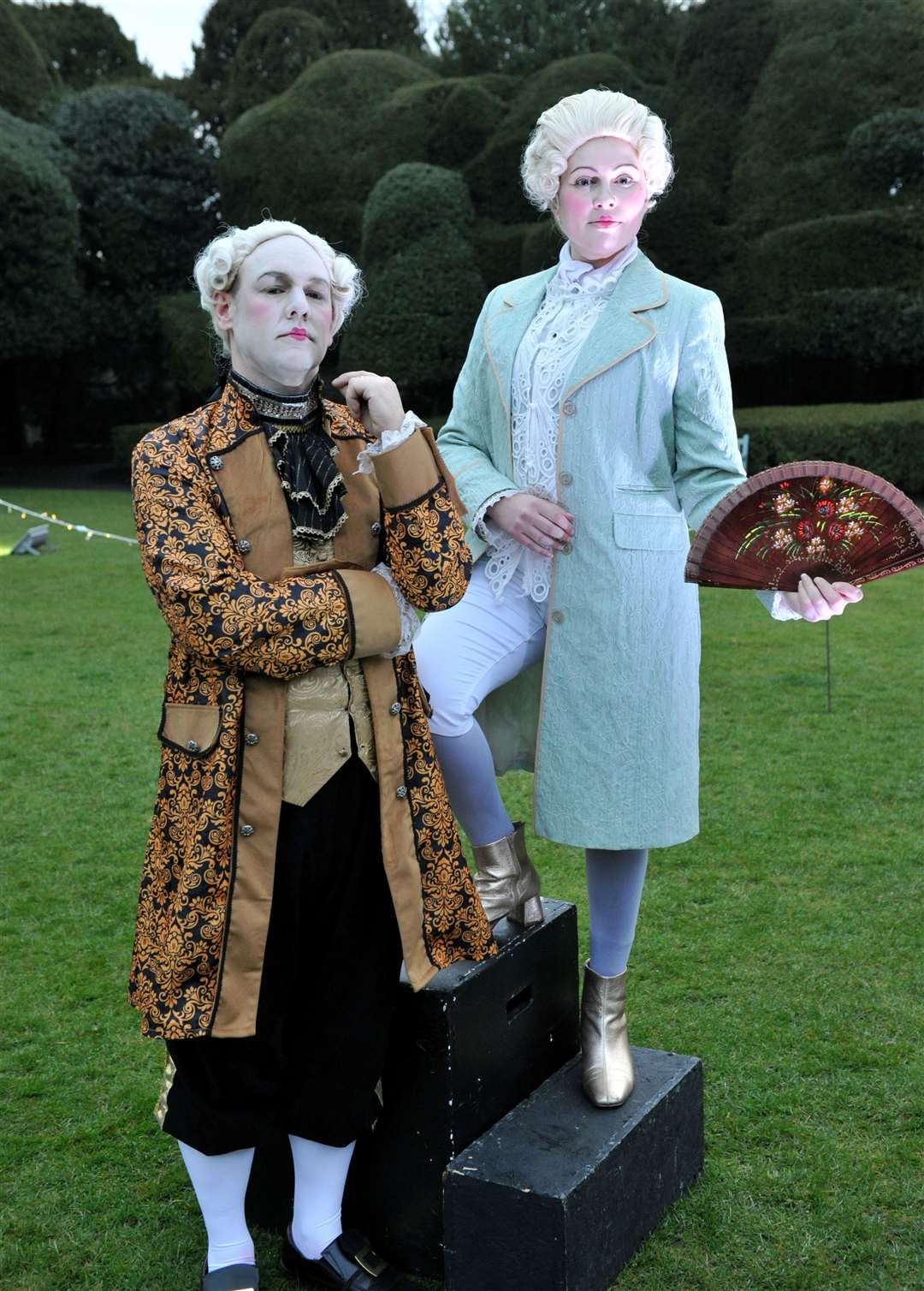 Visitors learned more about the people who lived at Ayscoughfee Hall PHOTO: CHRIS LOWNDES