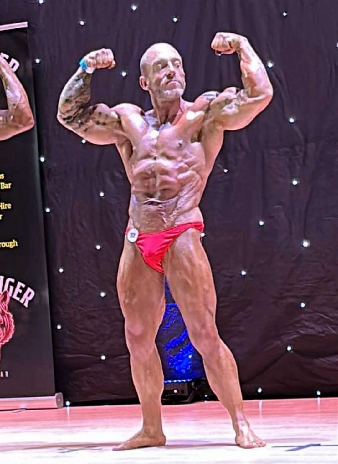 Rob Harriss has been going to the gym since he was 12 years old