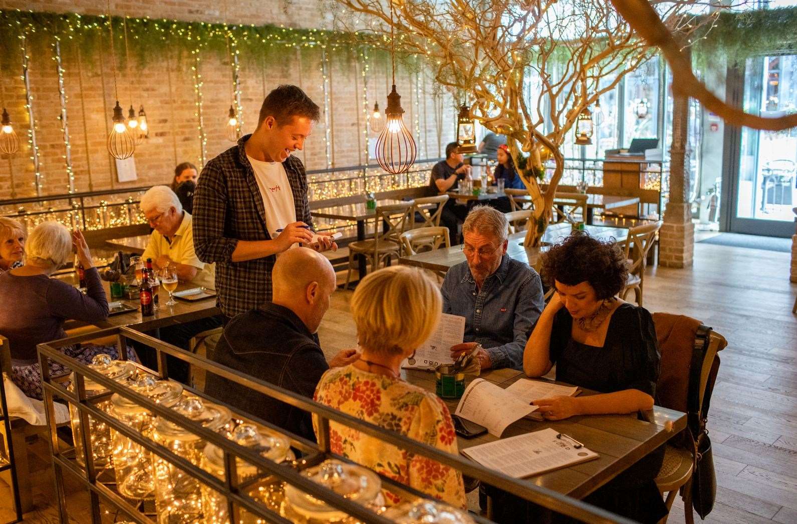 Customers can now book and reserve a table for the opening on Friday, June 21