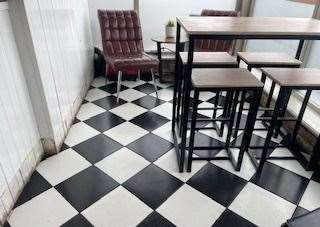 Pizzini floor after reopening on February 14