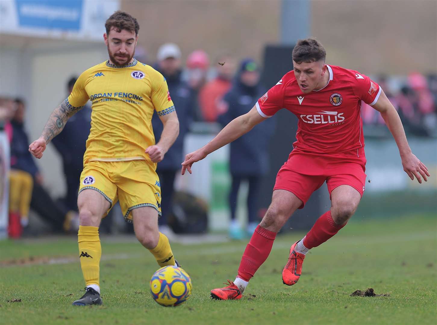 Stamford were beaten at home by Leiston on Saturday. Photo: Rob O'Brien