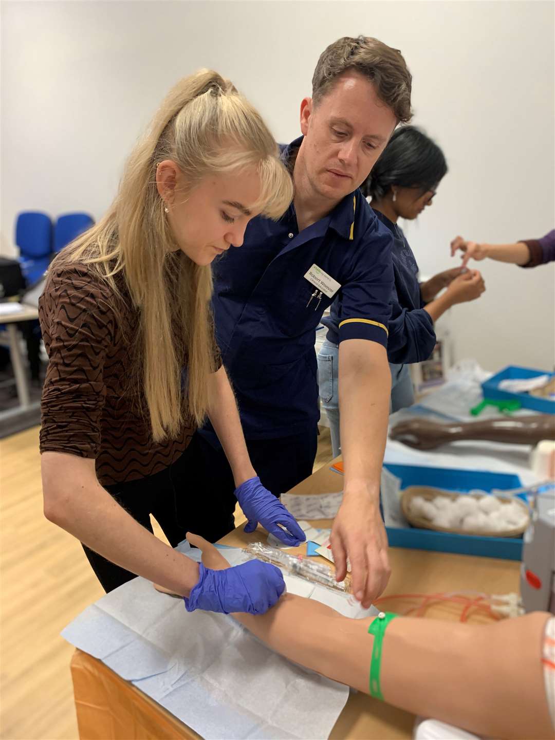 The medical skills suite.