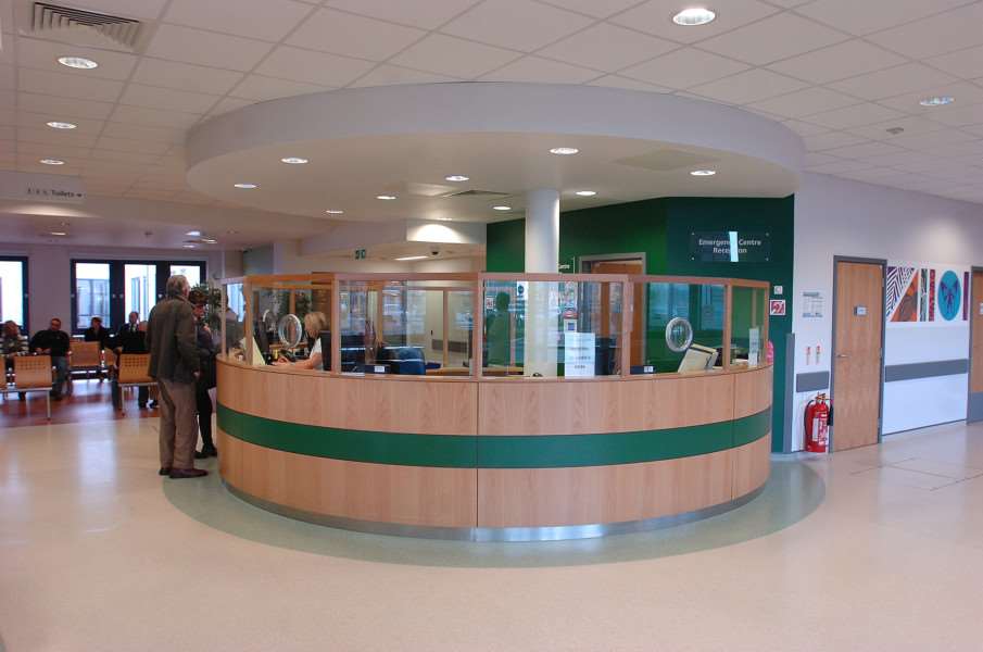 Peterborough City Hospital Accident and Emergency unit