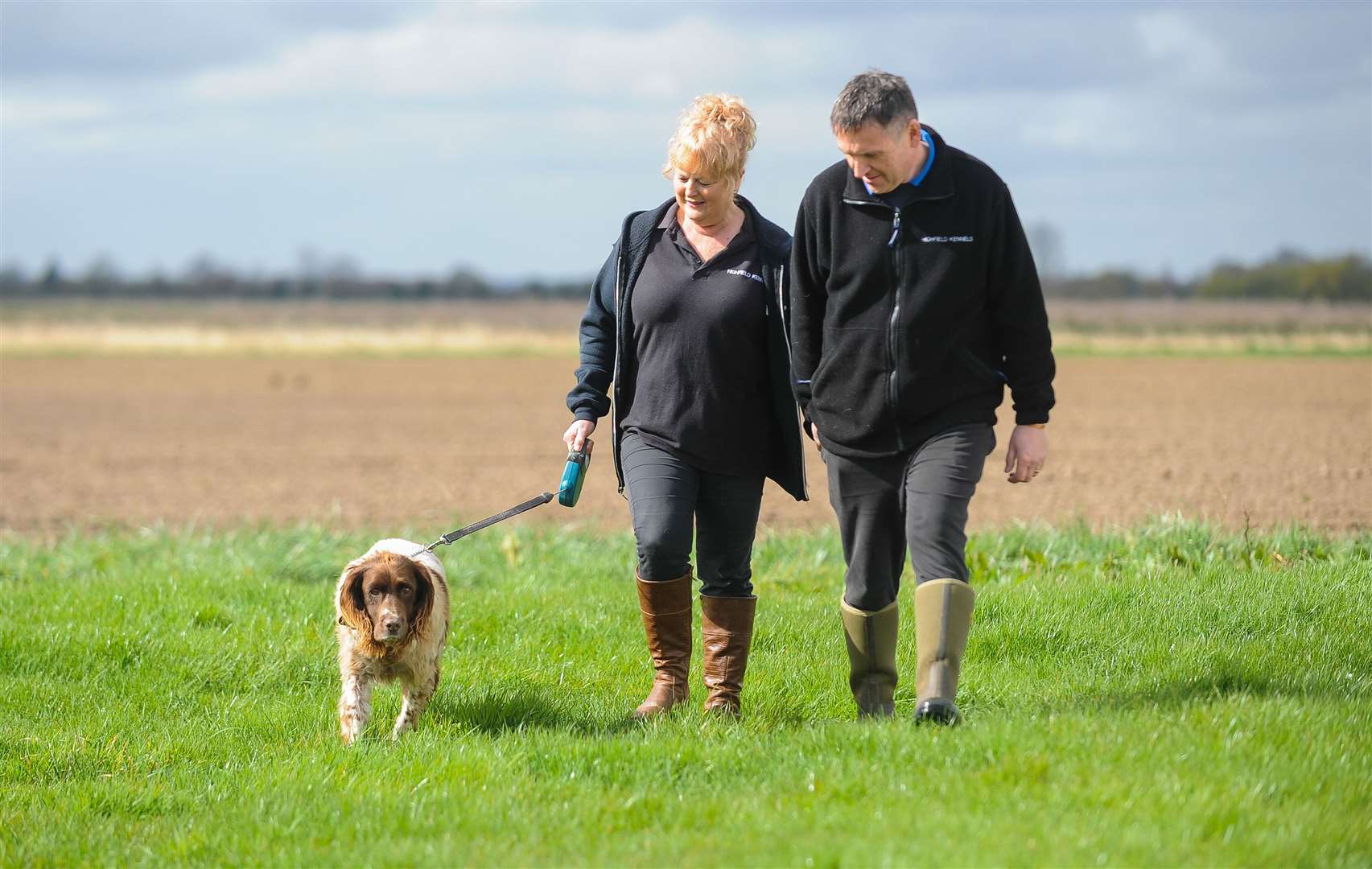 Marlene and Mark Aspden, owners of Highfield Kennels in Pinchbeck.