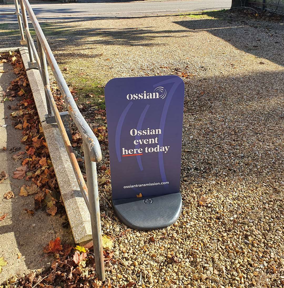 The Ossian open day at Moulton Seas End village hall in October