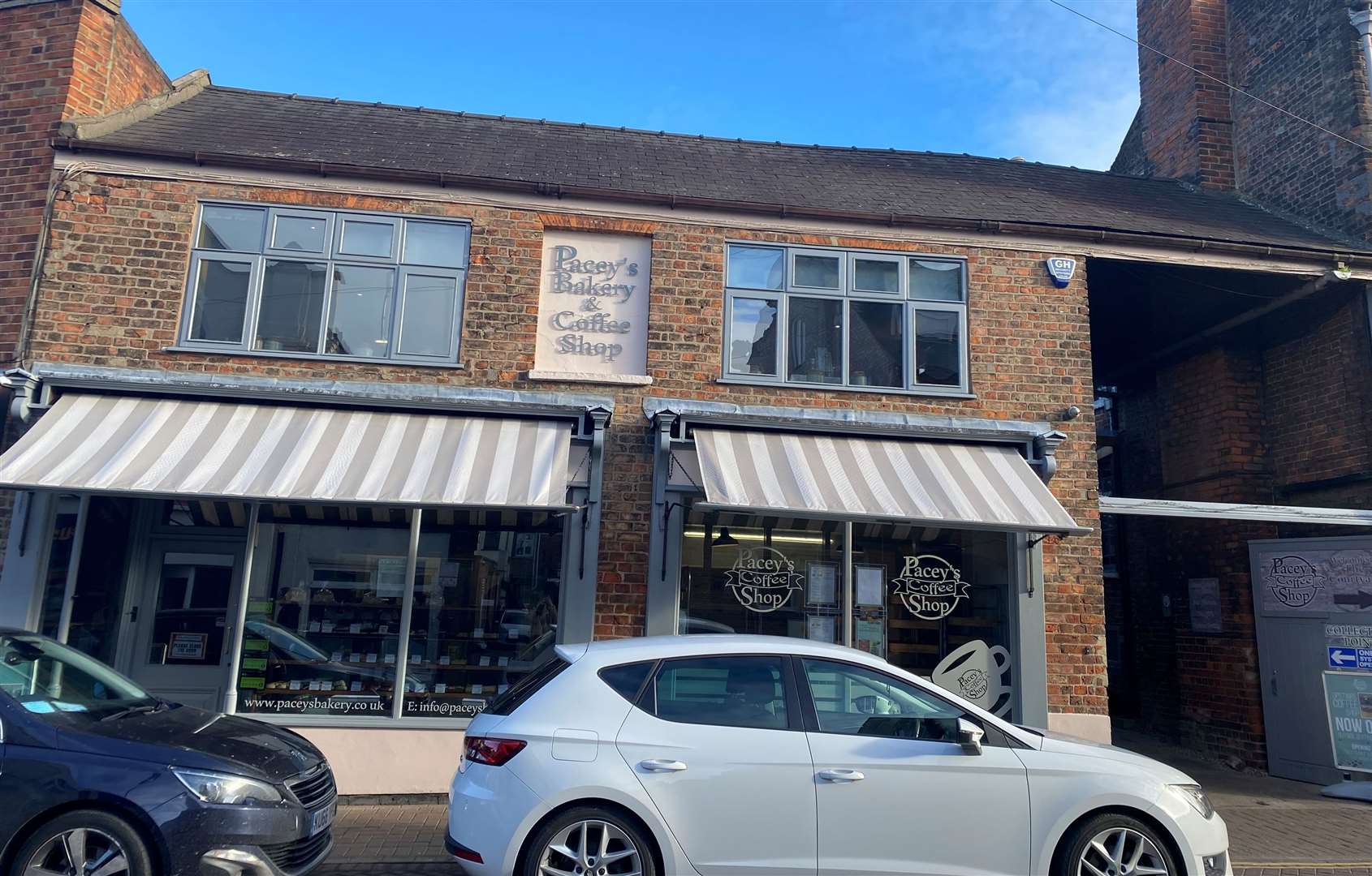 Pacey’s Bakery and Coffee Shop in Red Lion Street, Spalding