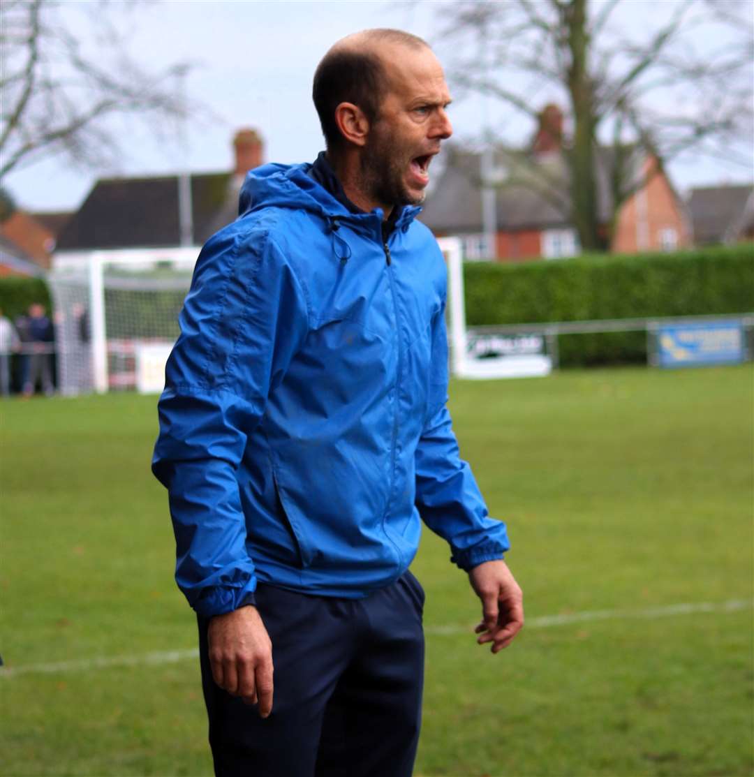 Manager Michael Goode. Photo: Dave Mears