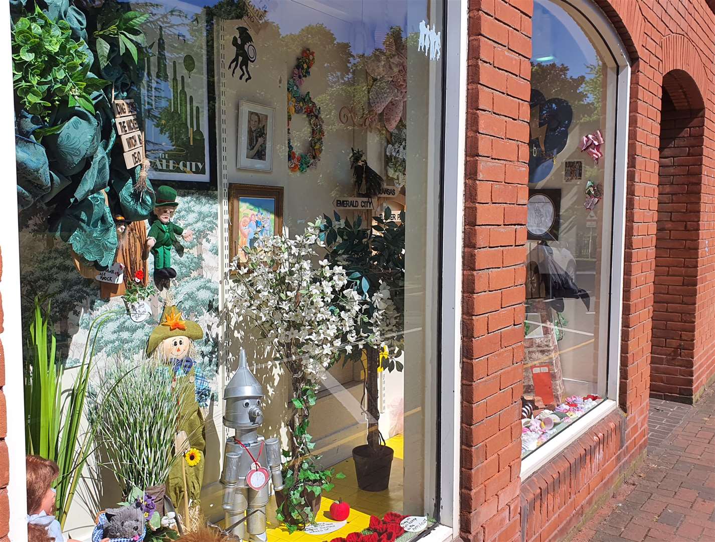 The Bon Marche team put in a lot of effort to their window display