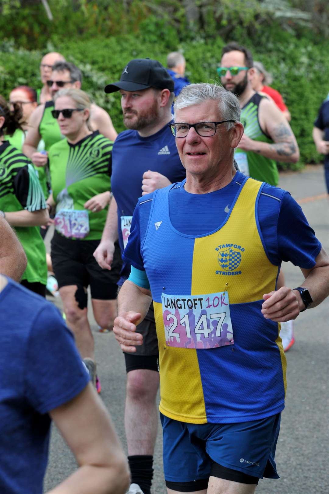 David Ogg representing Stamford Striders