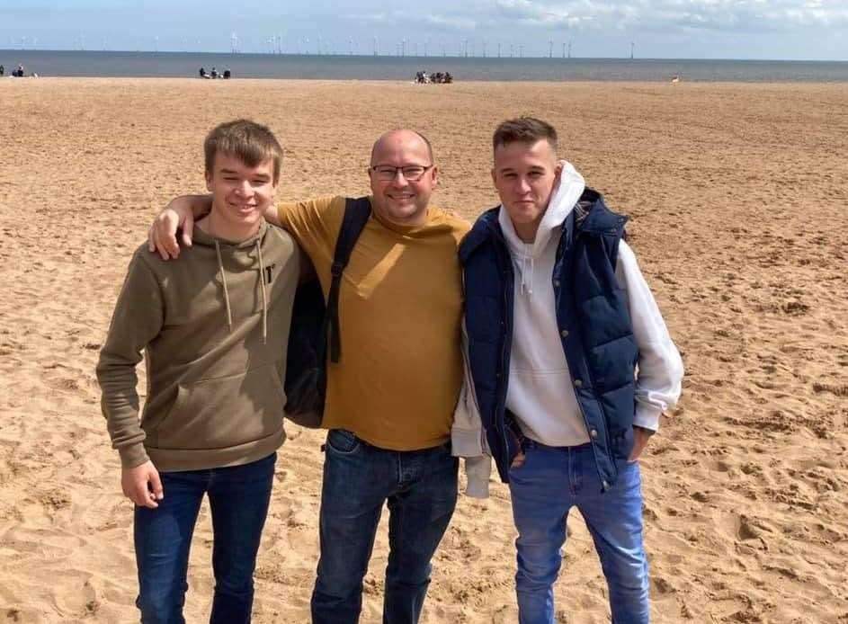 Nicholas, James and Jacob Ely. PHOTO: SUBMITTED