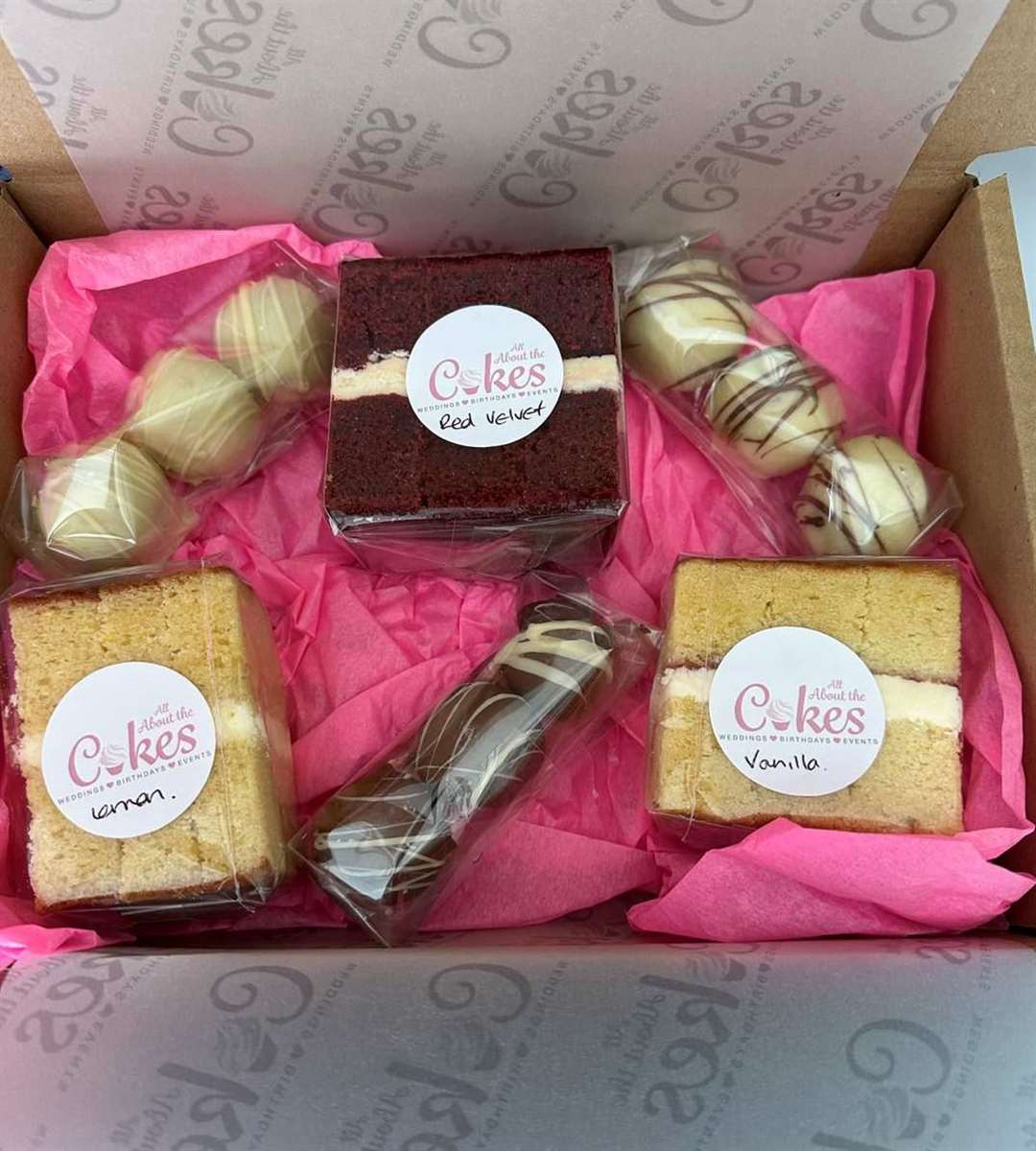 All About The Cakes bite box