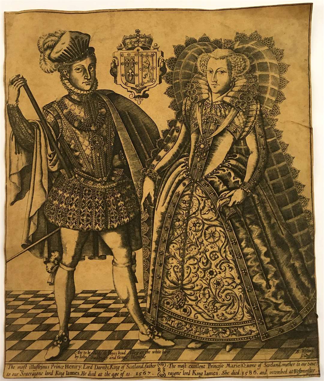 A copper plate dating 1613 is housed in the Spalding Gentlemen’s Society collection.