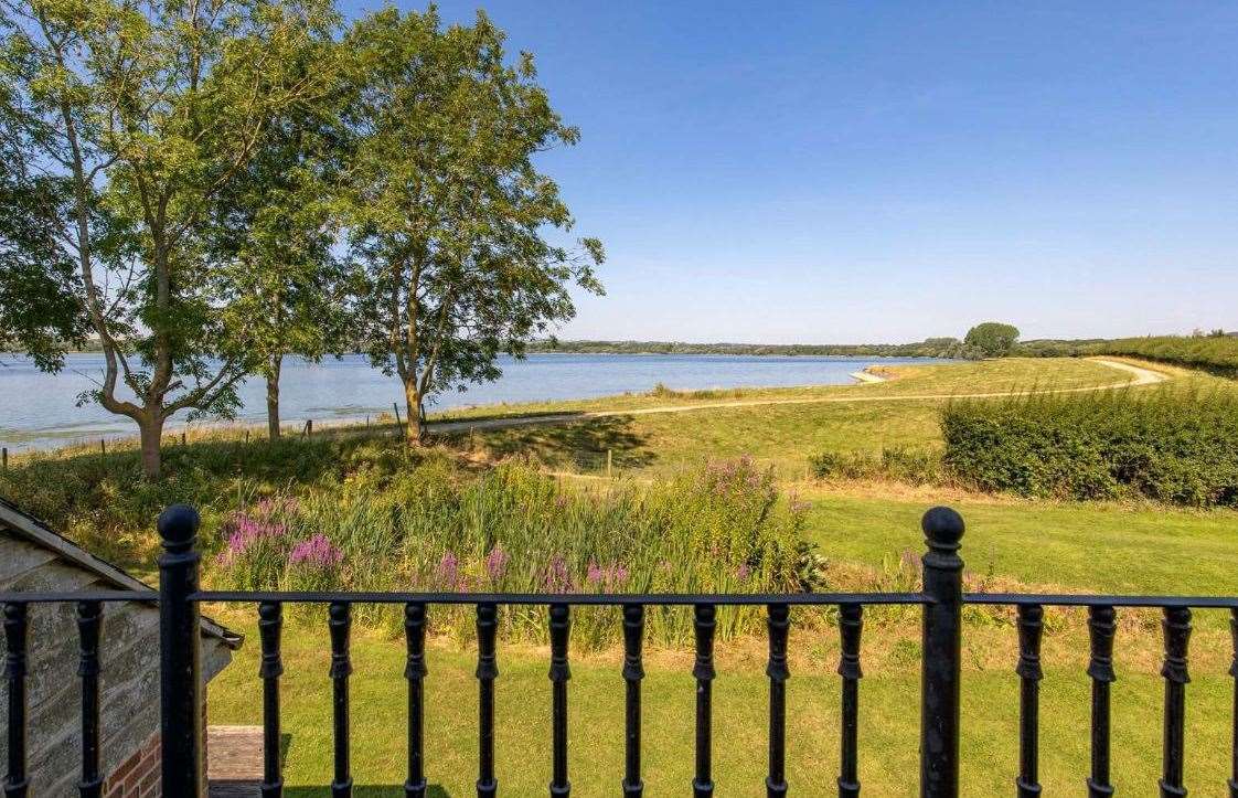 The balcony view from the annex. Photo: Savills