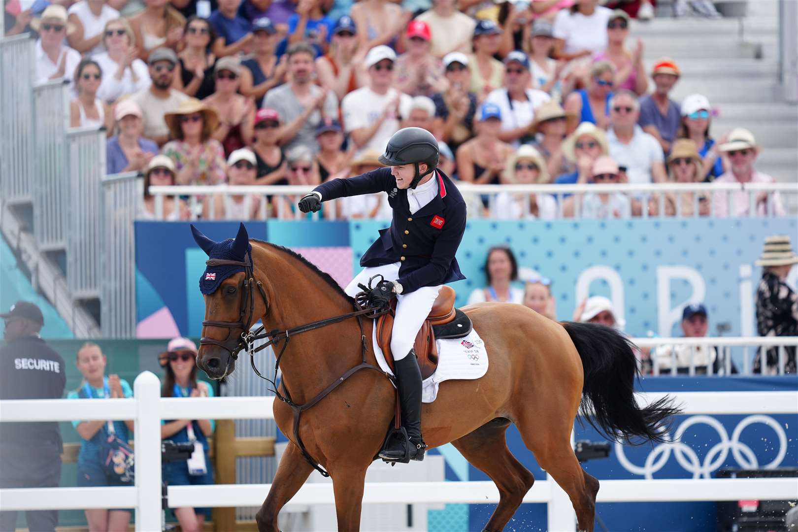 ‘Best day ever’ sister celebrates Harry Charles’s jumping team gold