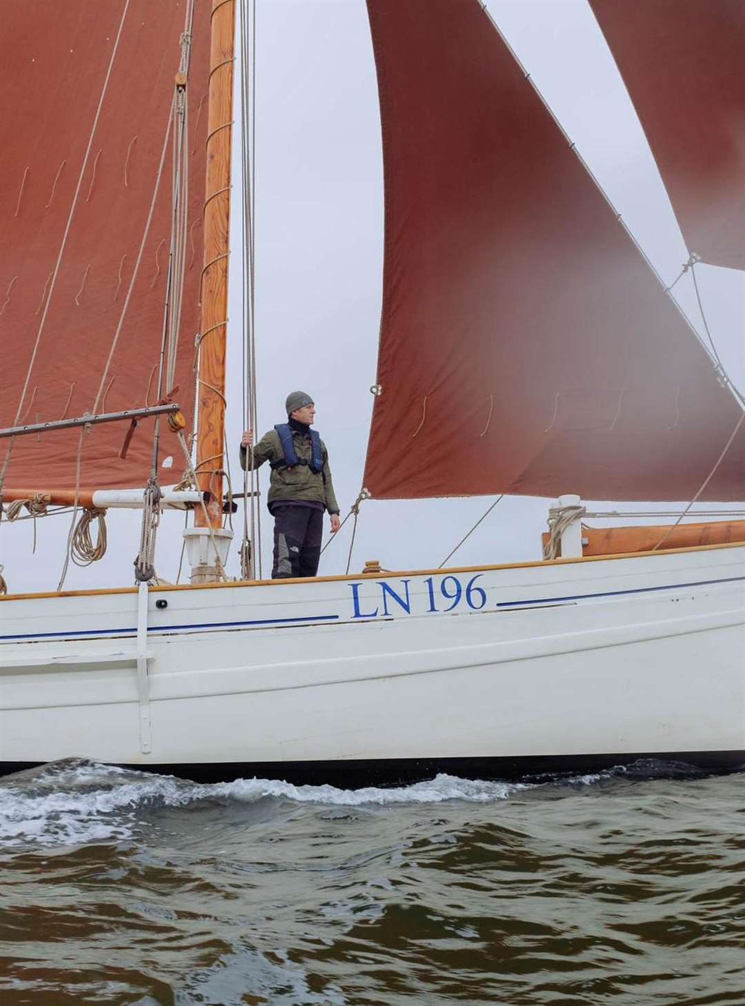 Sailing across the Wash