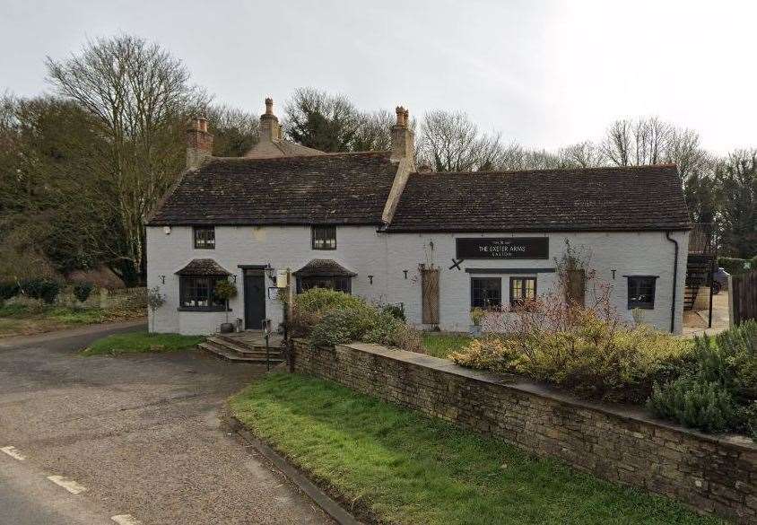 The Exeter Arms in Easton-on-the-Hill. Photo: Google