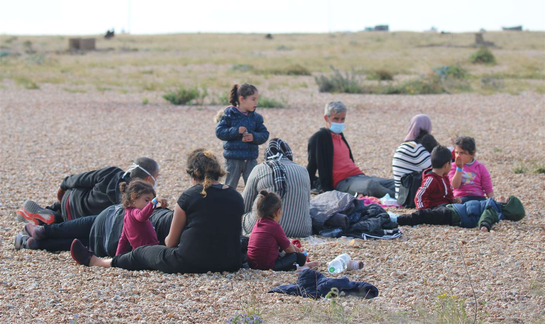 More than 12,000 men, women and children have so far made the journey from France to Kent this year. Picture: Susan Pilcher