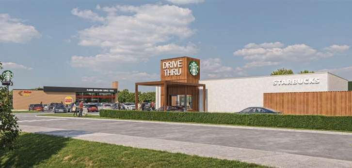 A new Starbucks and Burger King could be coming to Spalding near the recently revamped A151/A16 Springfields Roundabout