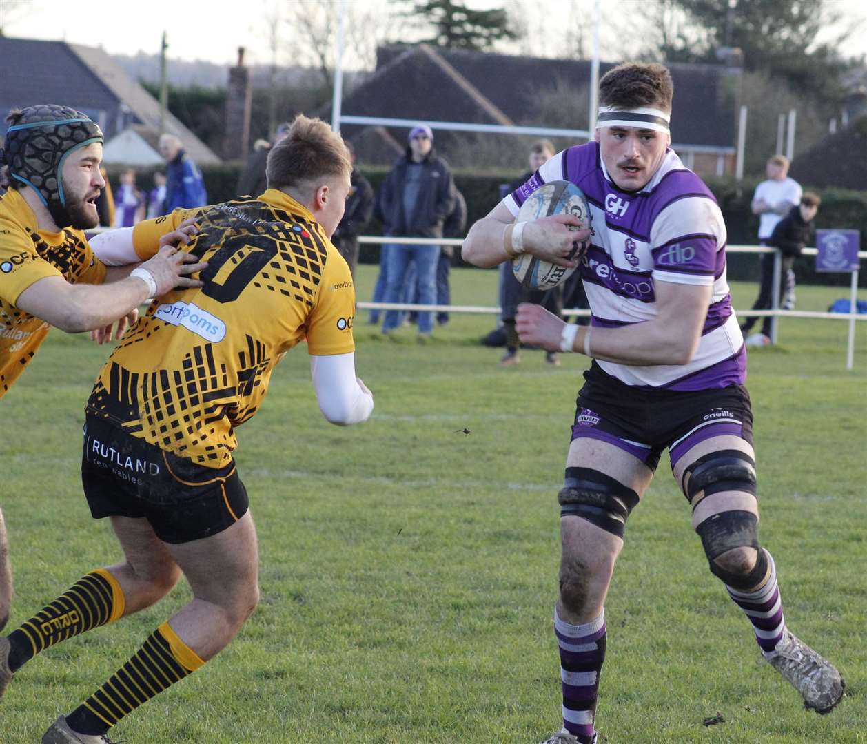 Stamford were winners in the derby against Oakham on Saturday. Photo: Darren Dolby