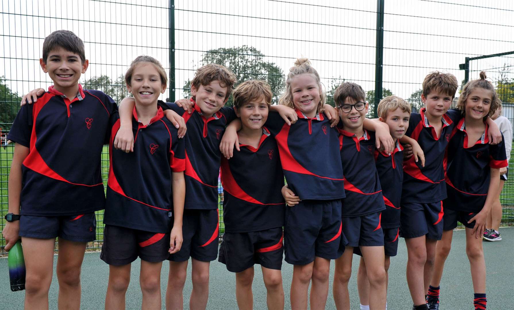 The team from Copthill School, Uffington