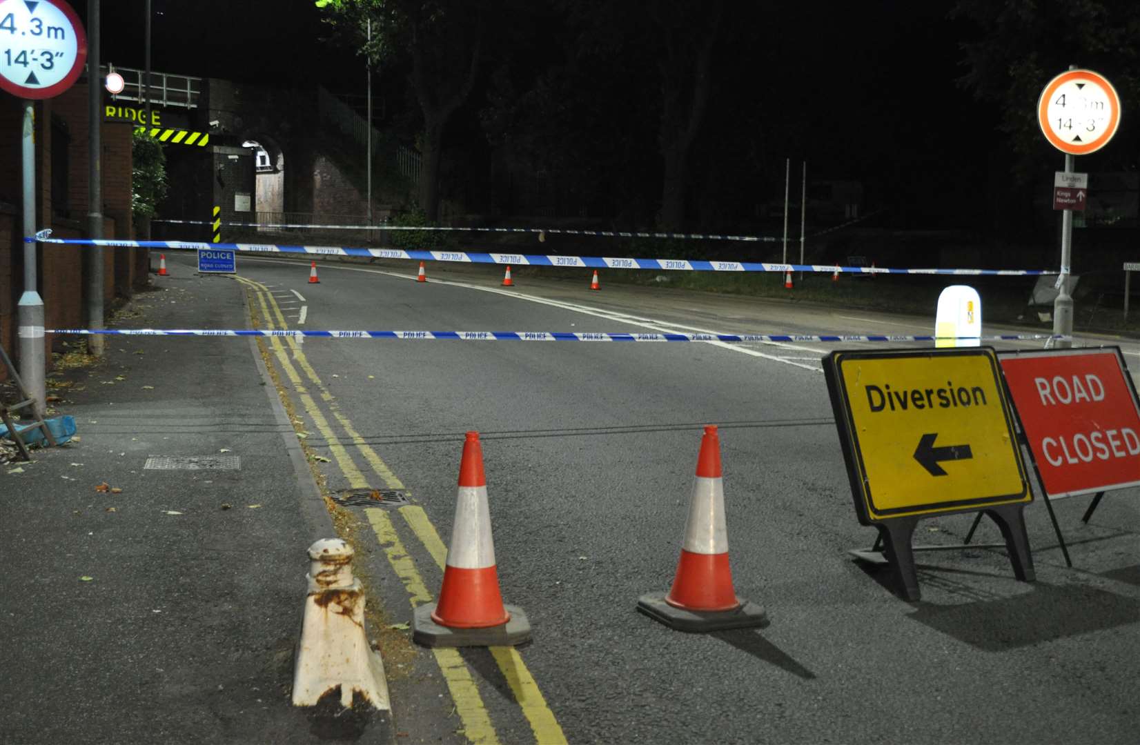 The scene of the accident on Barrowby Road. Photo: NEMM