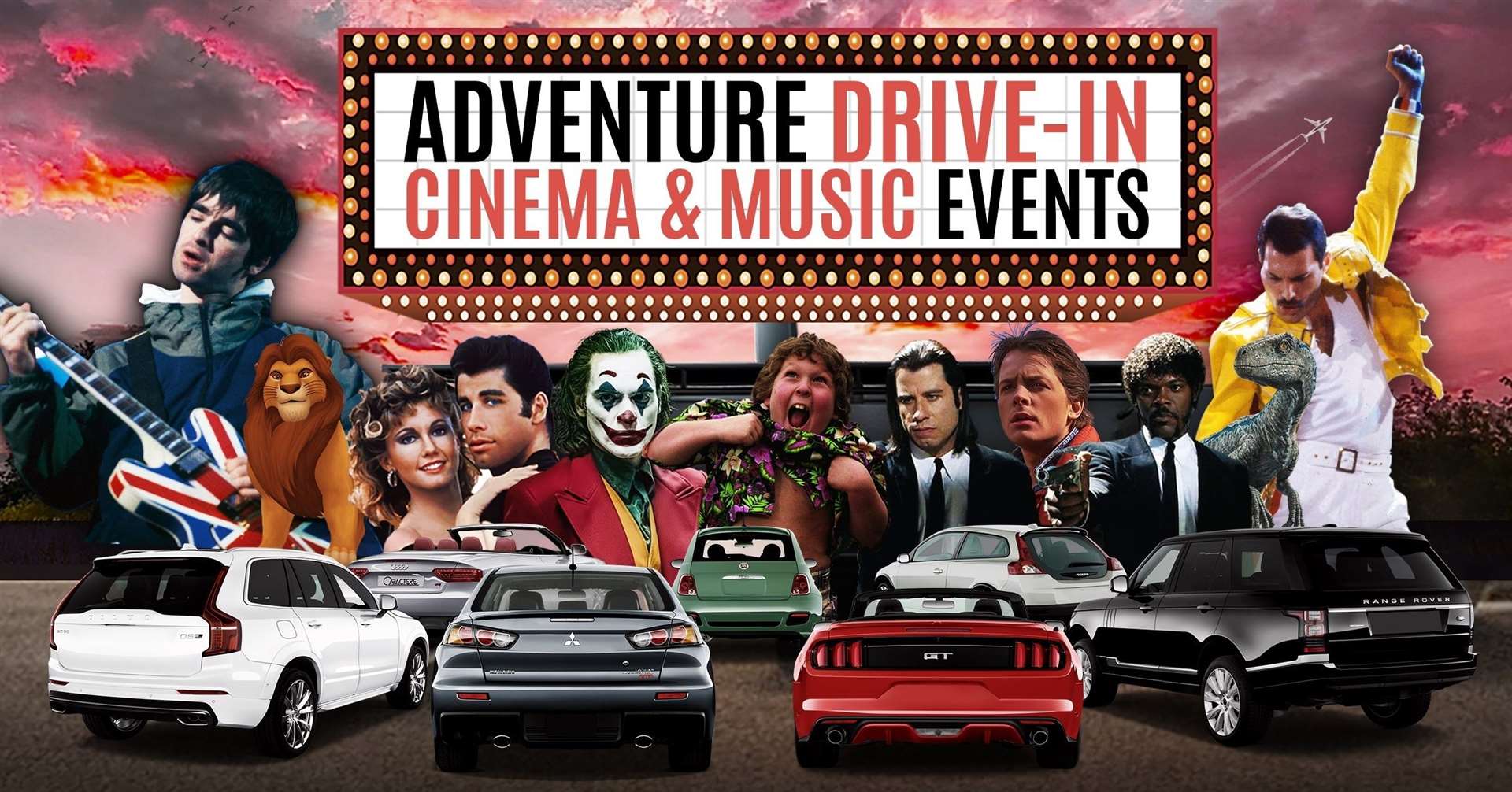 The drive-in cinema will be in Peterborough for three days from August 21