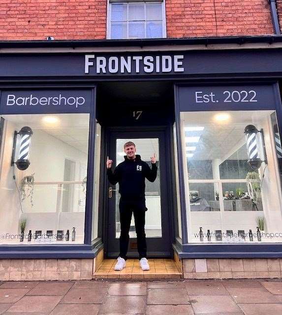 Ben Neighbour of Frontside Barbershop in Bourne