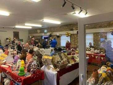 Eaton Village Hall hosted a Christmas event.
