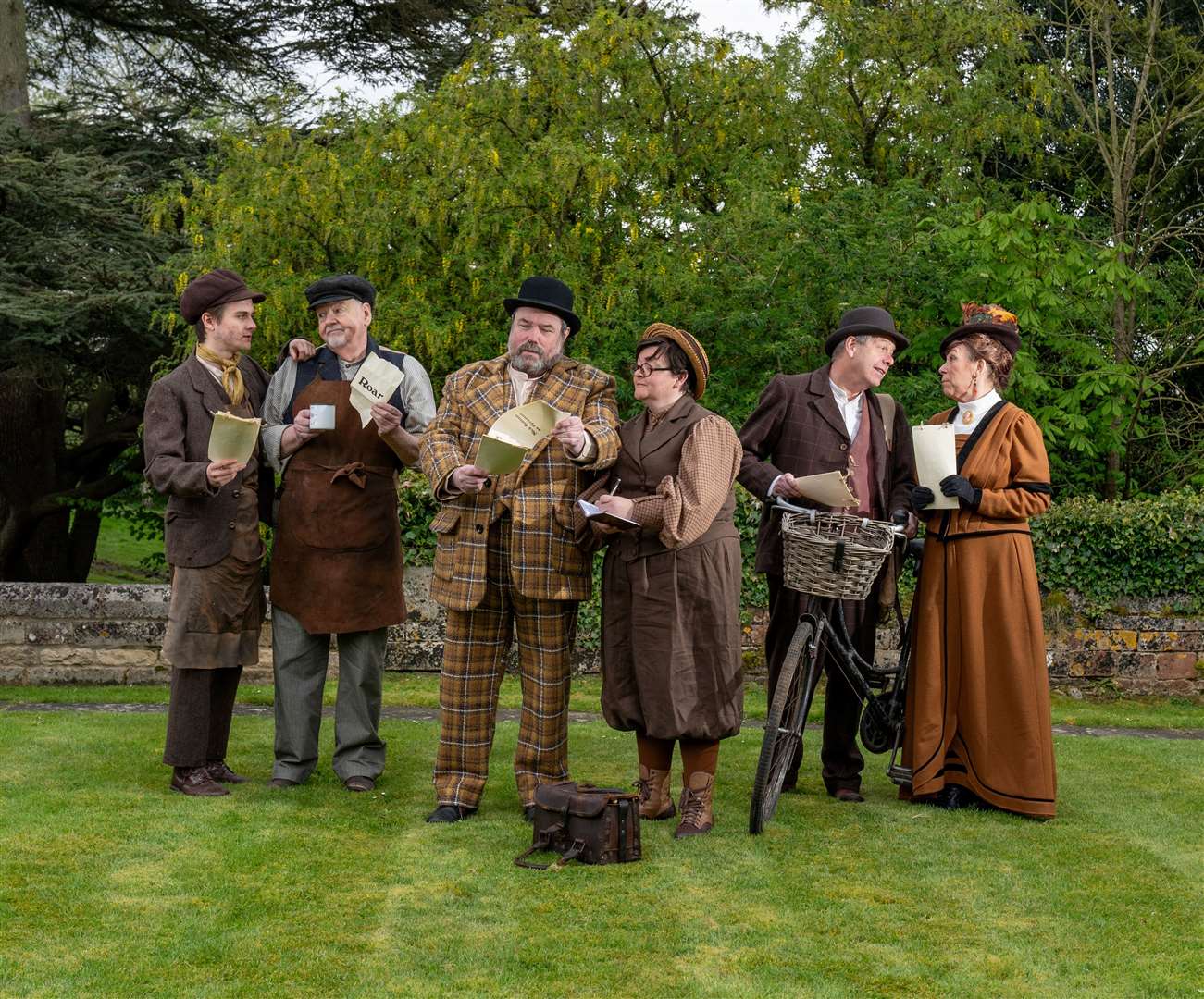 The Mechanicals in A Midsummer Night's Dream. Photo: Sheila Curtis