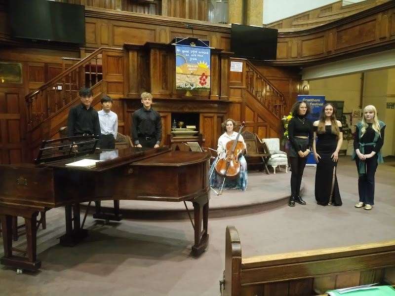 Fund-raising concert for Grantham Music Festival at ChristChurch.