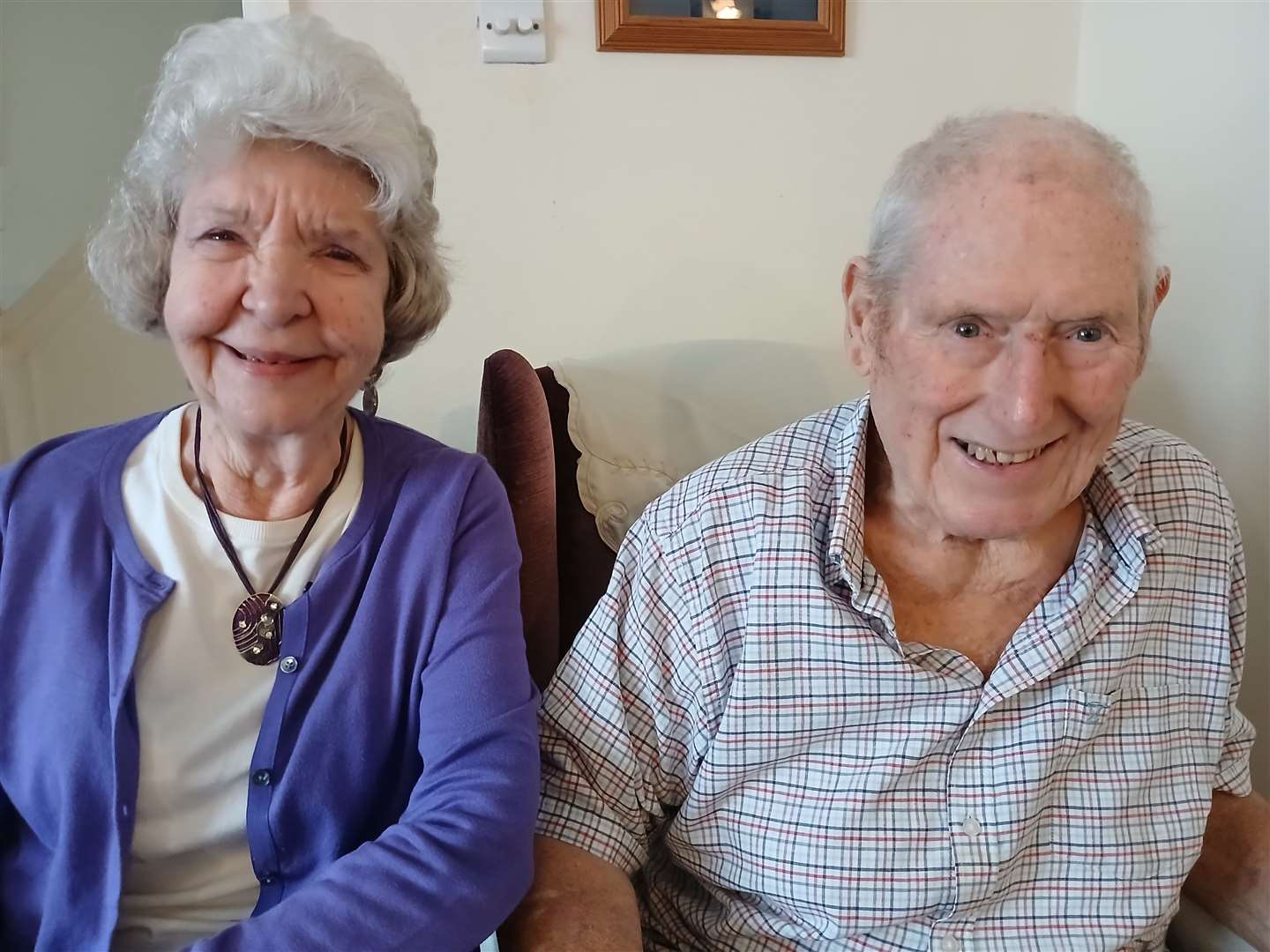 Theresa and Ray will celebrate their diamond wedding with family