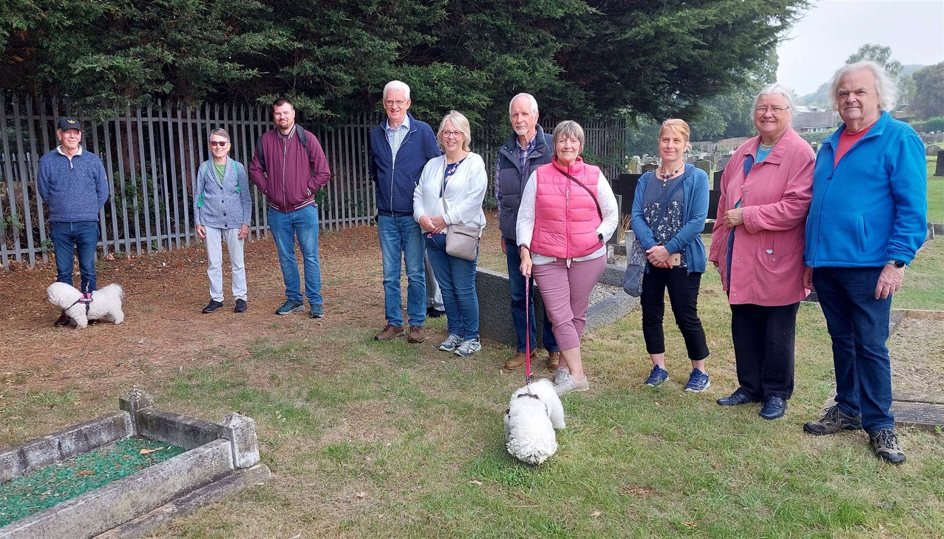 Walks through Grantham Cemetery are on offer.