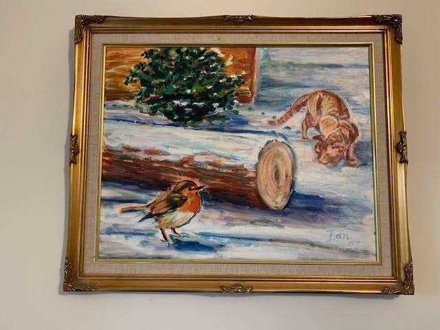 Ian Young has been painting for most of his life. (50388596)