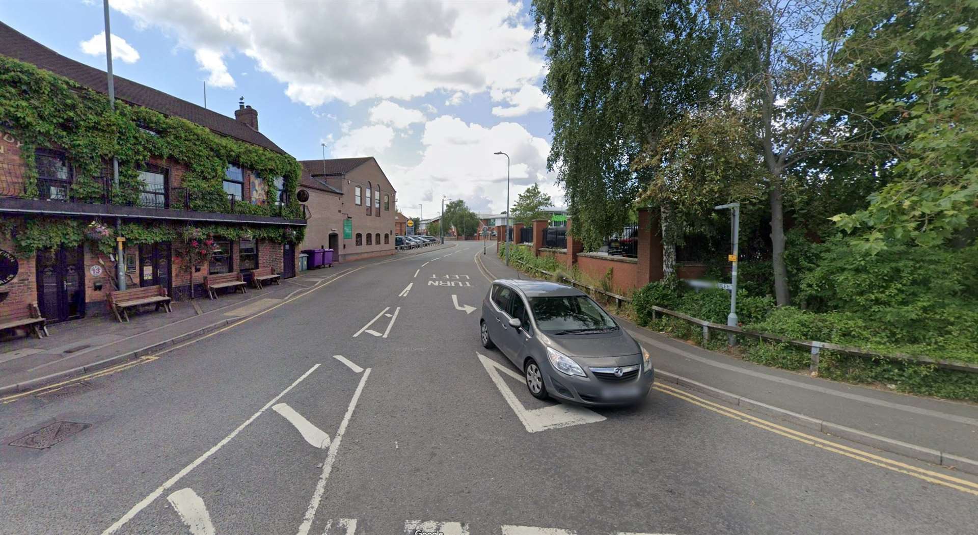 The incident happened on Union Street, in Grantham. Photo: Google Streetview
