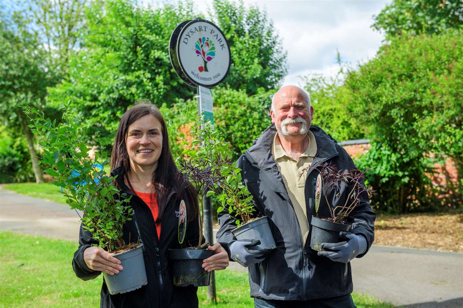 Team members from Moy Park and South Kesteven District Council have teamed up to improve biodiversity.