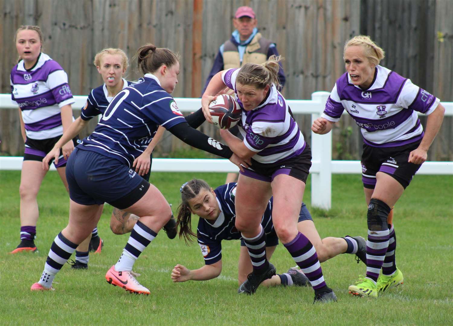Stamford Women beat Boston in their cup clash. Photo: Darren Dolby