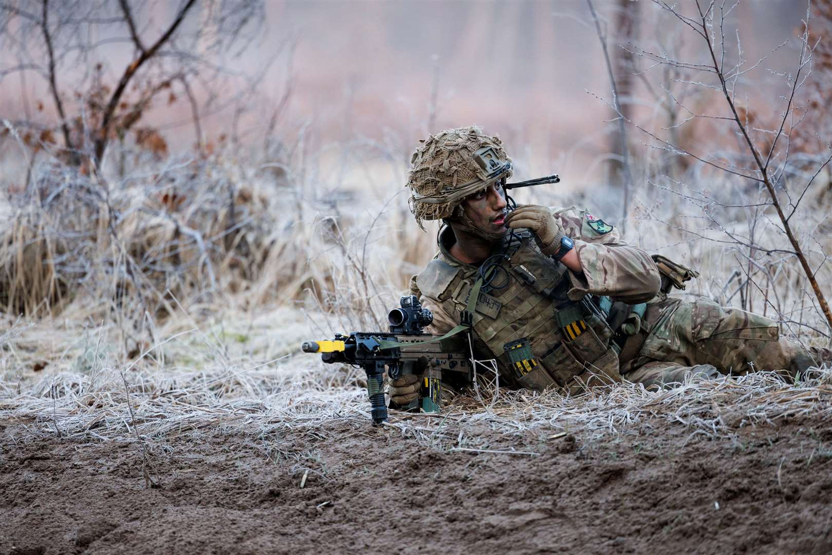 One of the Royal Anglian Regiment