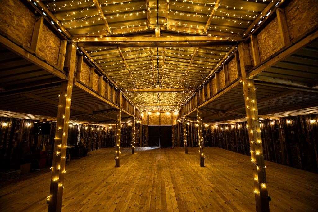A look inside The American Barn.
