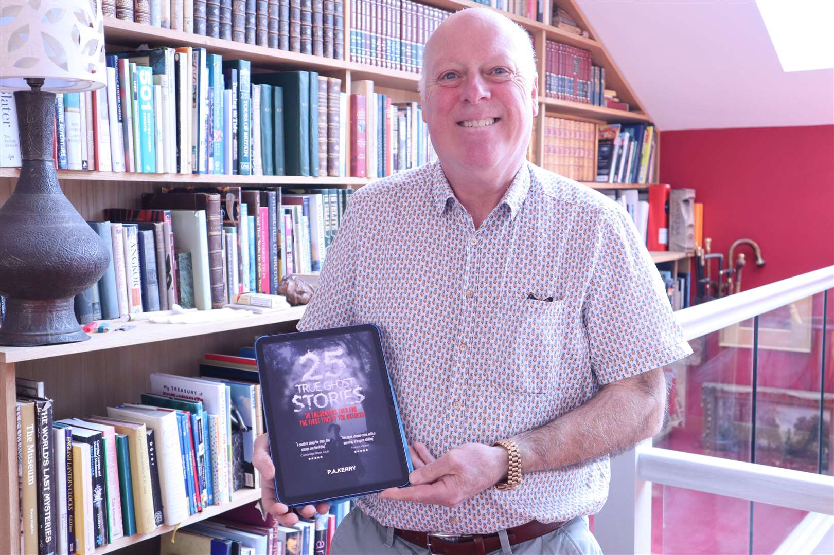Phil Kerry has released a book of ghost stories