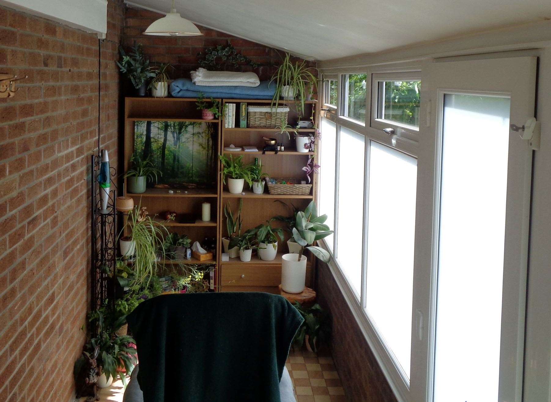 A private and relaxing room