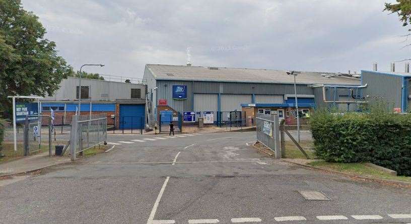 Moy Park's premises in Grantham. Photo: Google Streetview