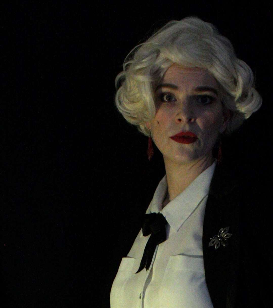 Briony Sparrow as Ruth Ellis in The Thrill of Love.