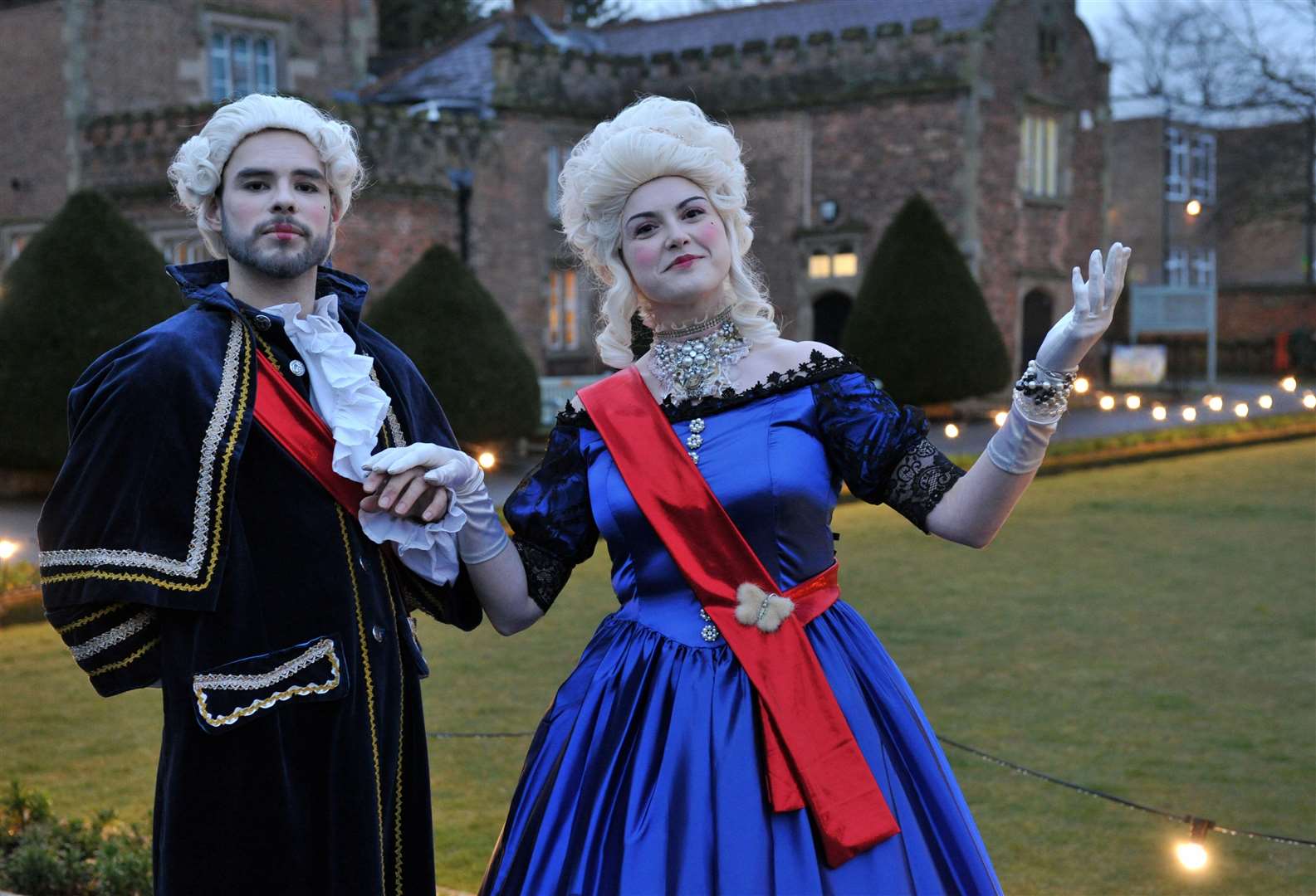 The Prince and Princess of Wales, Frederick and Augusta, attended PHOTO: CHRIS LOWNDES