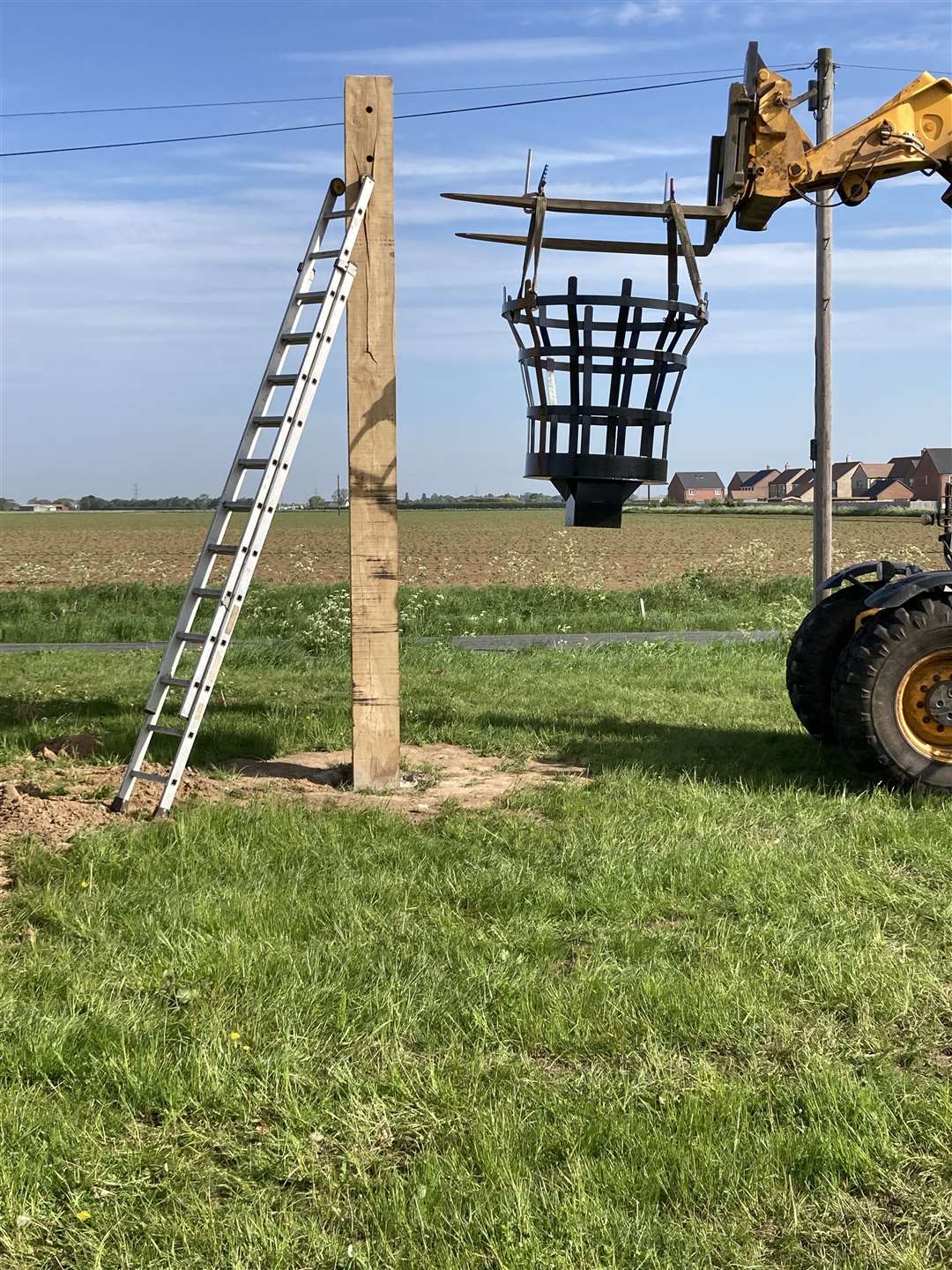 A Jubilee beacon has been installed in Moulton (56689437)