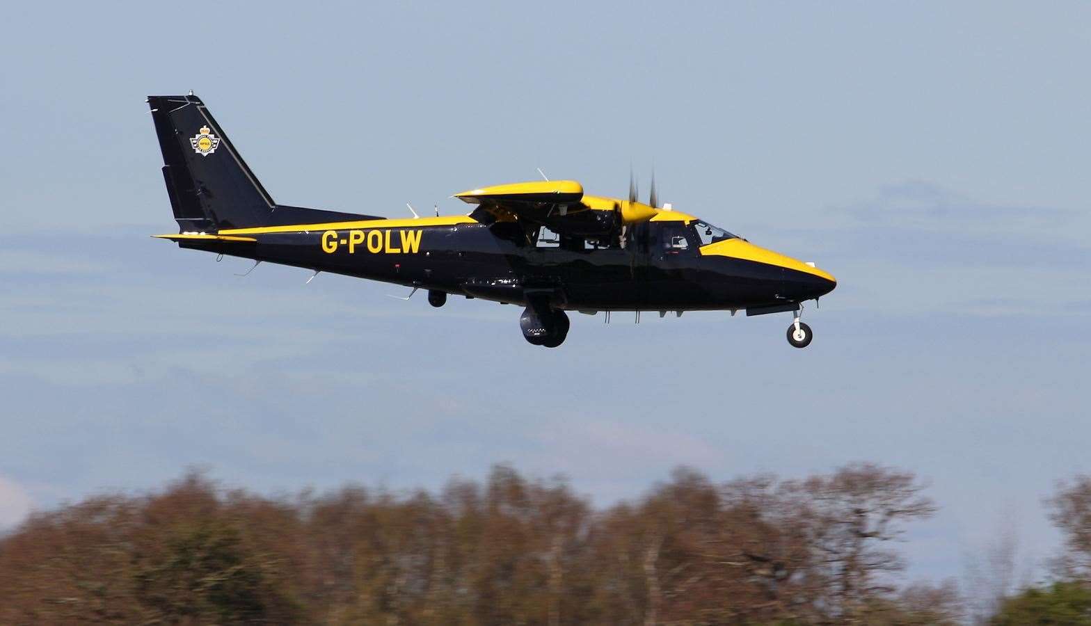 National Police Air Service, Vulcanair Partenavia P.68. Photo: NPAS