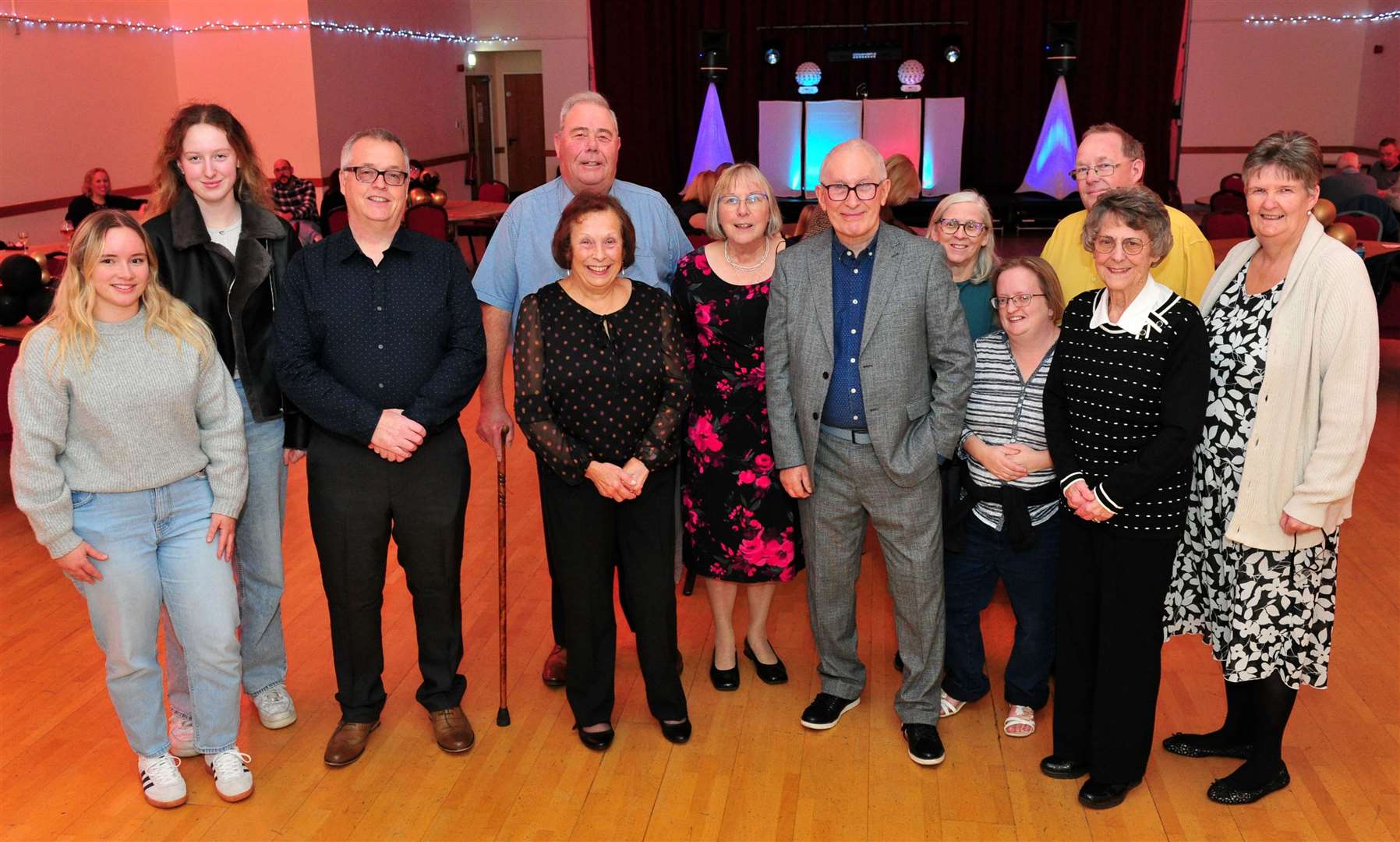 The celebration was held at the South Holland Centre in Spalding