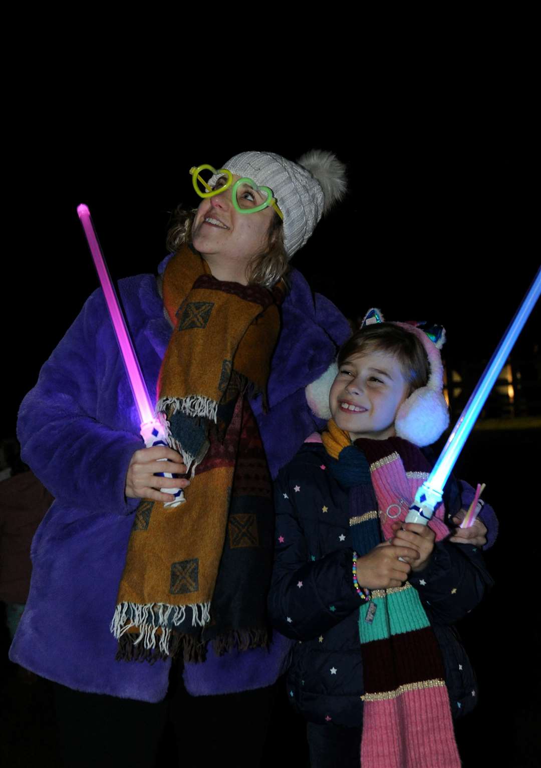 Hannah and Oliva Claxton. Photo: Chris Lowndes