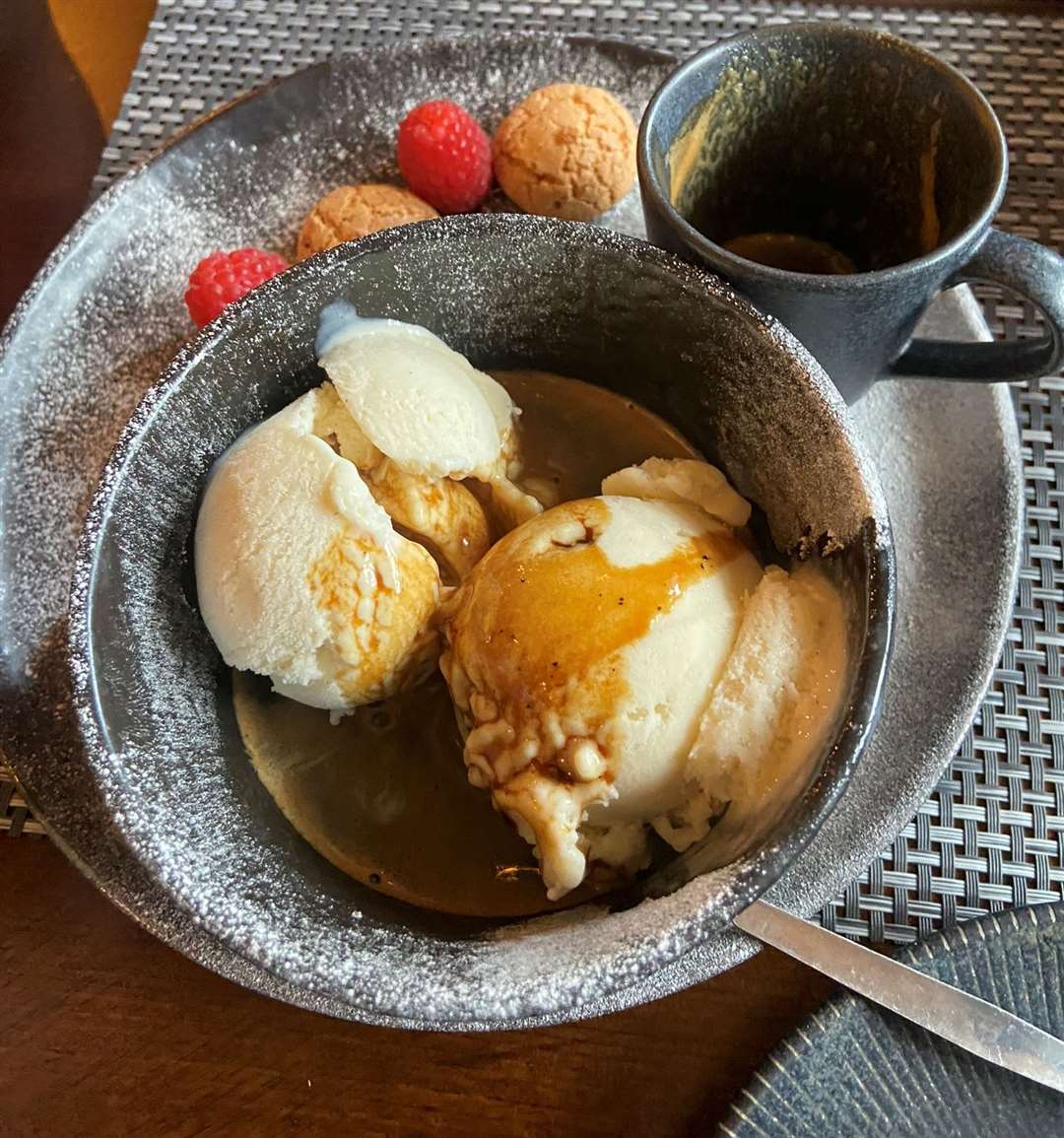 Affogato for desert