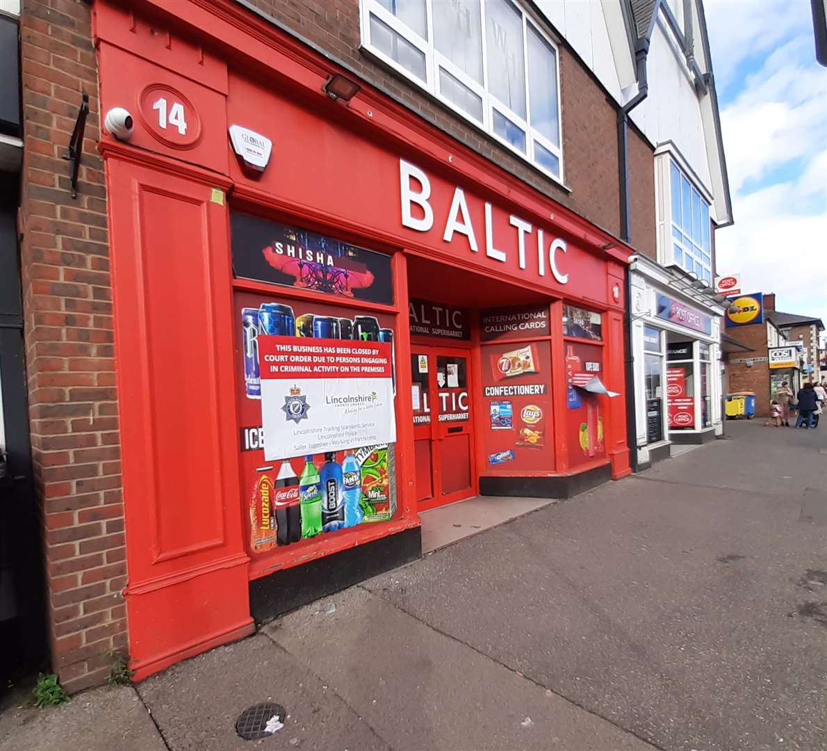 Baltic, in Winsover Road, Spalding, has been closed for three months after magistrates granted a closure order
