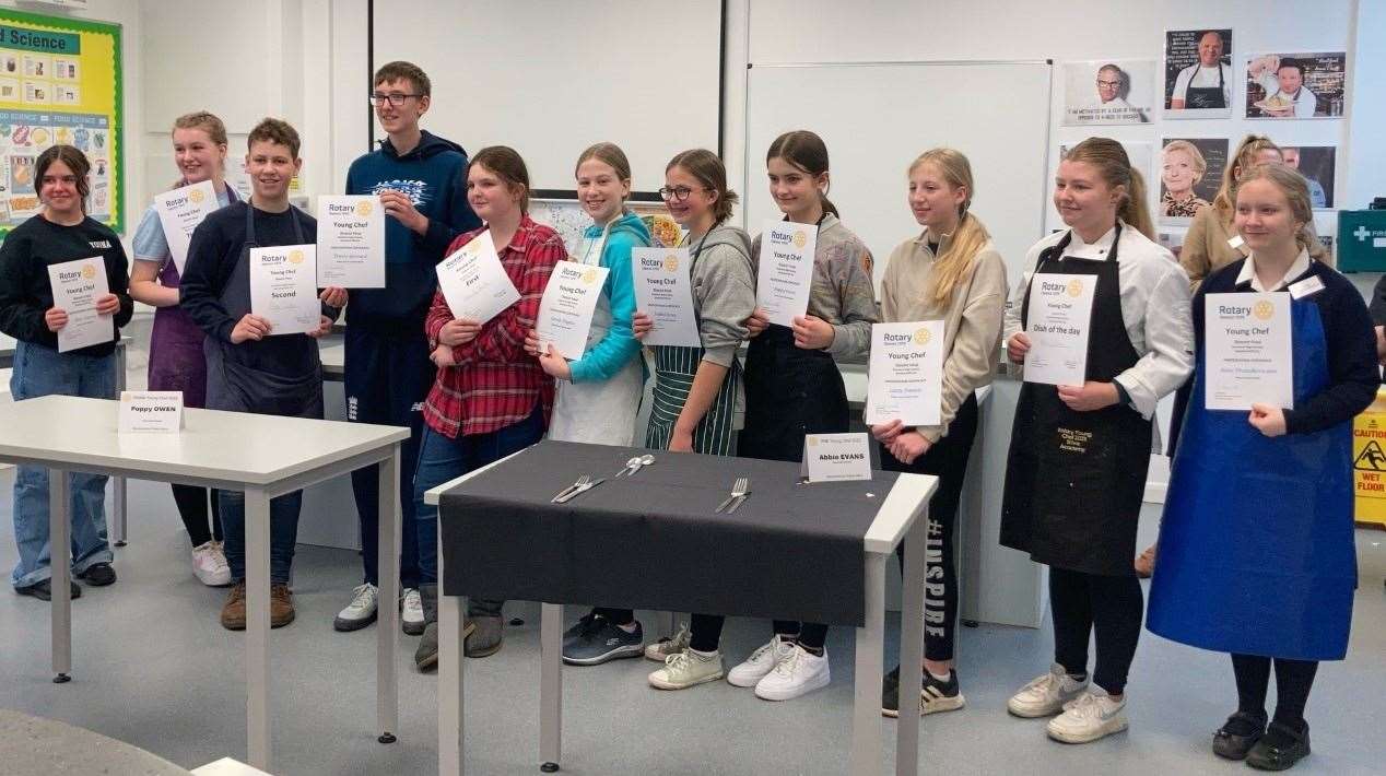 The Rotary Young Chef competition